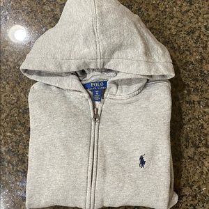 Ralph Lauren Boy’s Gray Fleece Hoodie